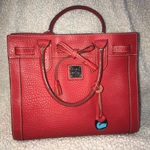Dooney and Bourke Red Satchel